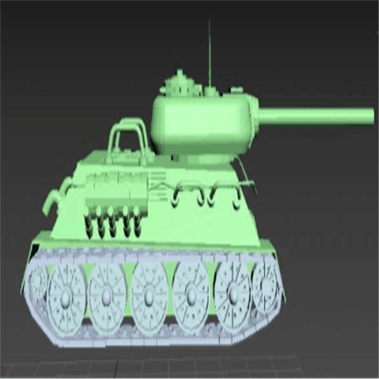 茂名充气军用坦克模型